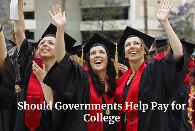 Should Governments Help Pay for College